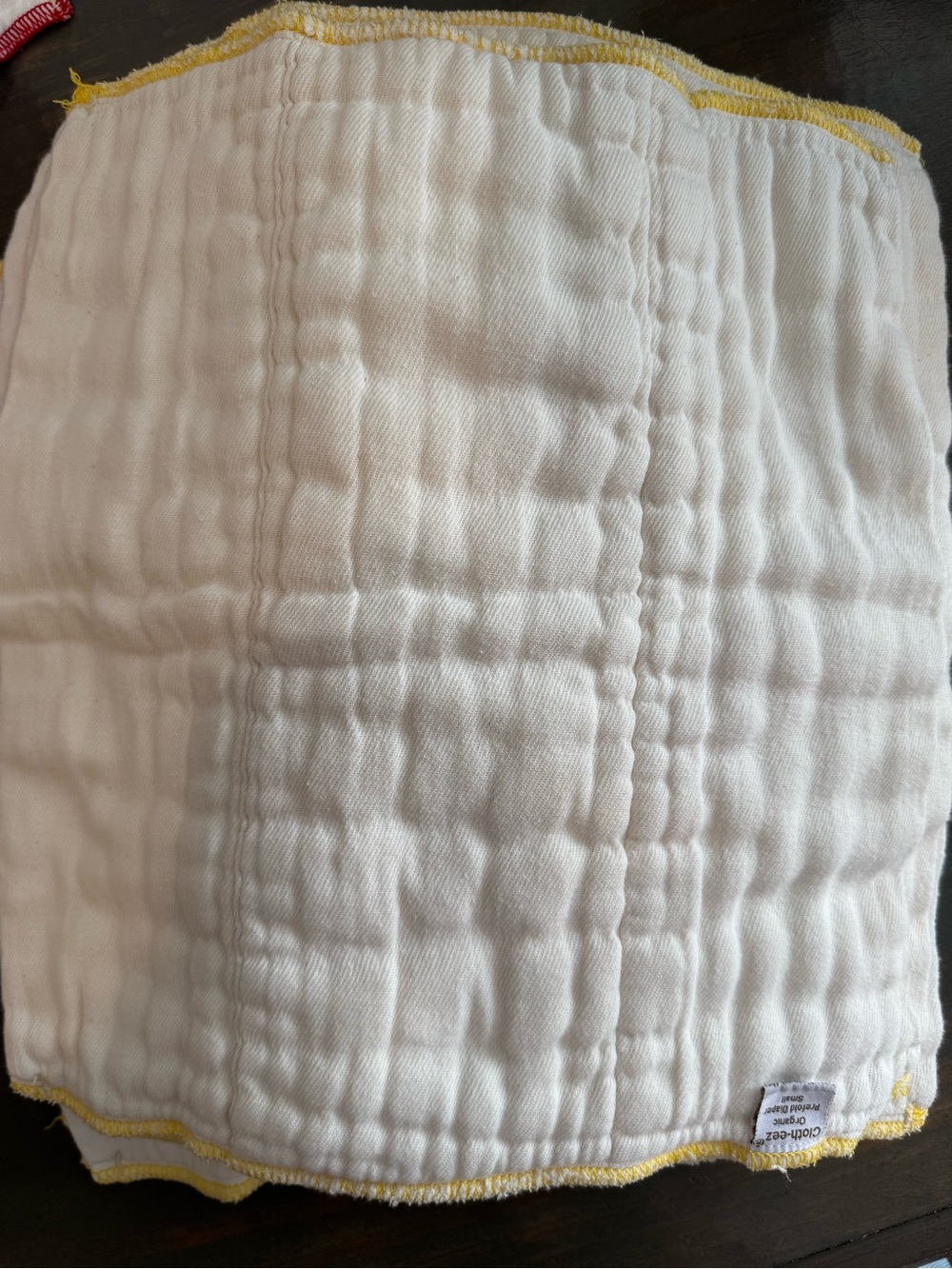GMD Cloth-eez Organic Cotton Prefold Diapers LOT OF 12! Excellent Condition!